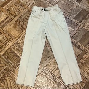 Cream Ralph Lauren Dress Pants
